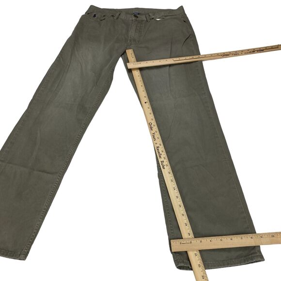 Polo Ralph Lauren Jeans Men 34x32 Denim 100% Cotton Flat Front Straight Leg - Picture 7 of 16